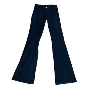 Lululemon Flared Yoga Pants Size 2 Black